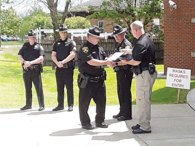 Wood County sheriff honors officers News, Sports, Jobs Marietta Times